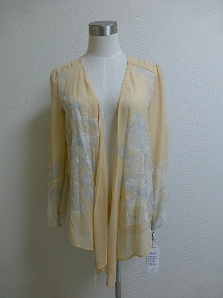  GRACE CONTINENTAL グレースコンチネンタル シルクカーディガン オーナメントヘムCD(Mサイズ)｜売買されたオークション情報、yahooの商品情報をアーカイブ公開 - オークファン Mサイズ