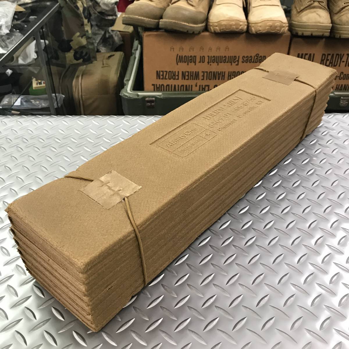 米軍放出 THERMAREST/MilitaryFlatFoldMat NSNモデル スリーピングマット サーマレスト