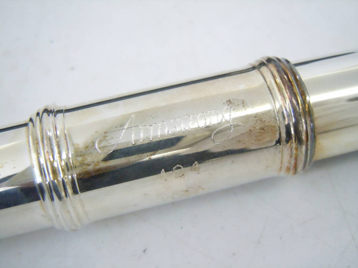 08 77-36174-29 アームストロング Armstrong フルート 104 管楽器 ケース付き 埼77_2