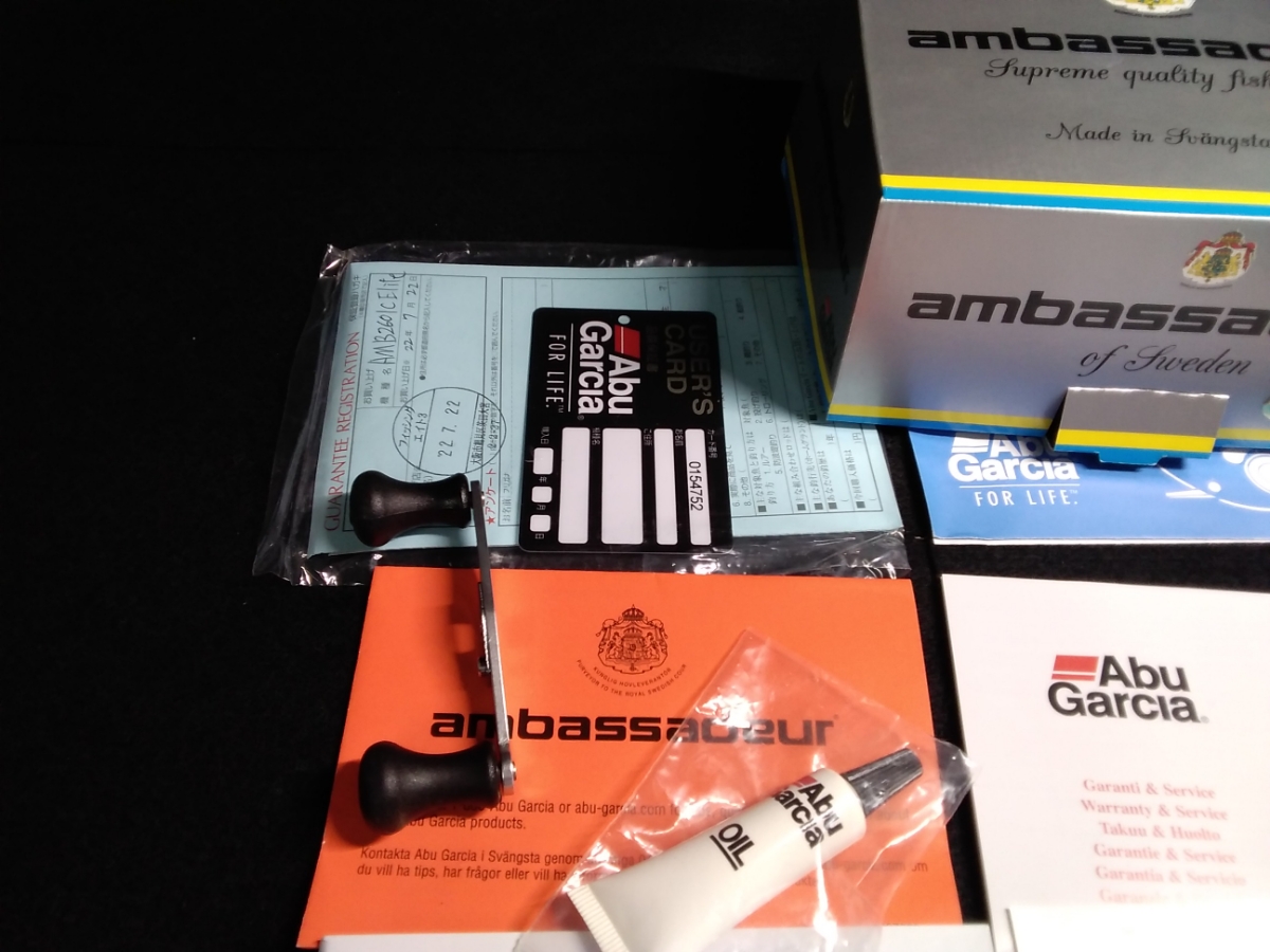 (未使用)　Abu Garcia Ambassadeur 2601C ELITE　アブ アンバサダー 2601C エリート