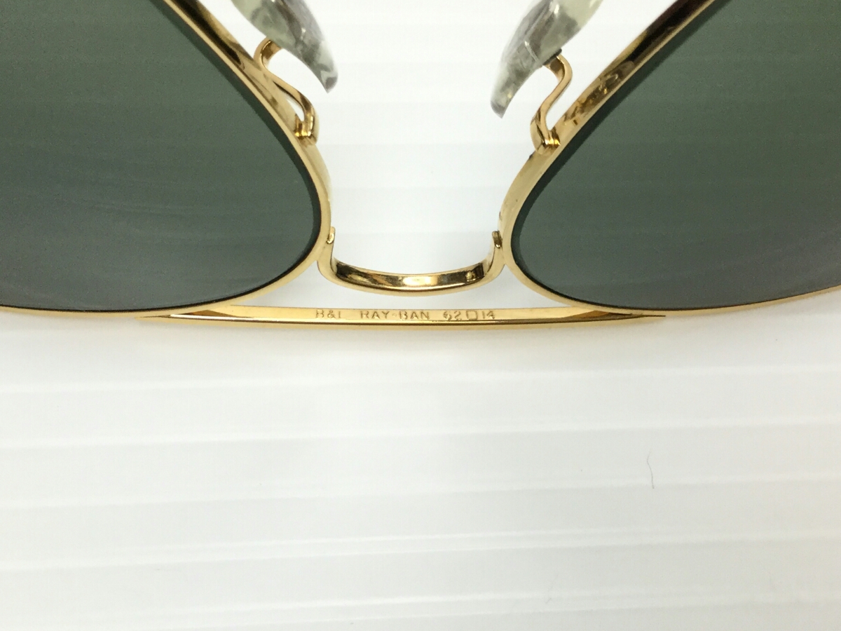 B&L☆USA/レイバン☆サングラス/メタル/ボシュロム/RayBan/ヴィンテージ/62□14/良品