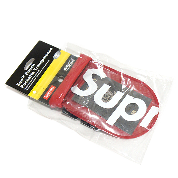 【最安値，限定セール】 正規品 Supreme Sealline See Pouch Large Lサイズ 大 Red ポーチ 防水 バッグ 小物入れ シュプリーム 18SS week16(かばん、バッグ)｜売買されたオークション情報、yahooの商品情報をアーカイブ公開 - オーク かばん、バッグ