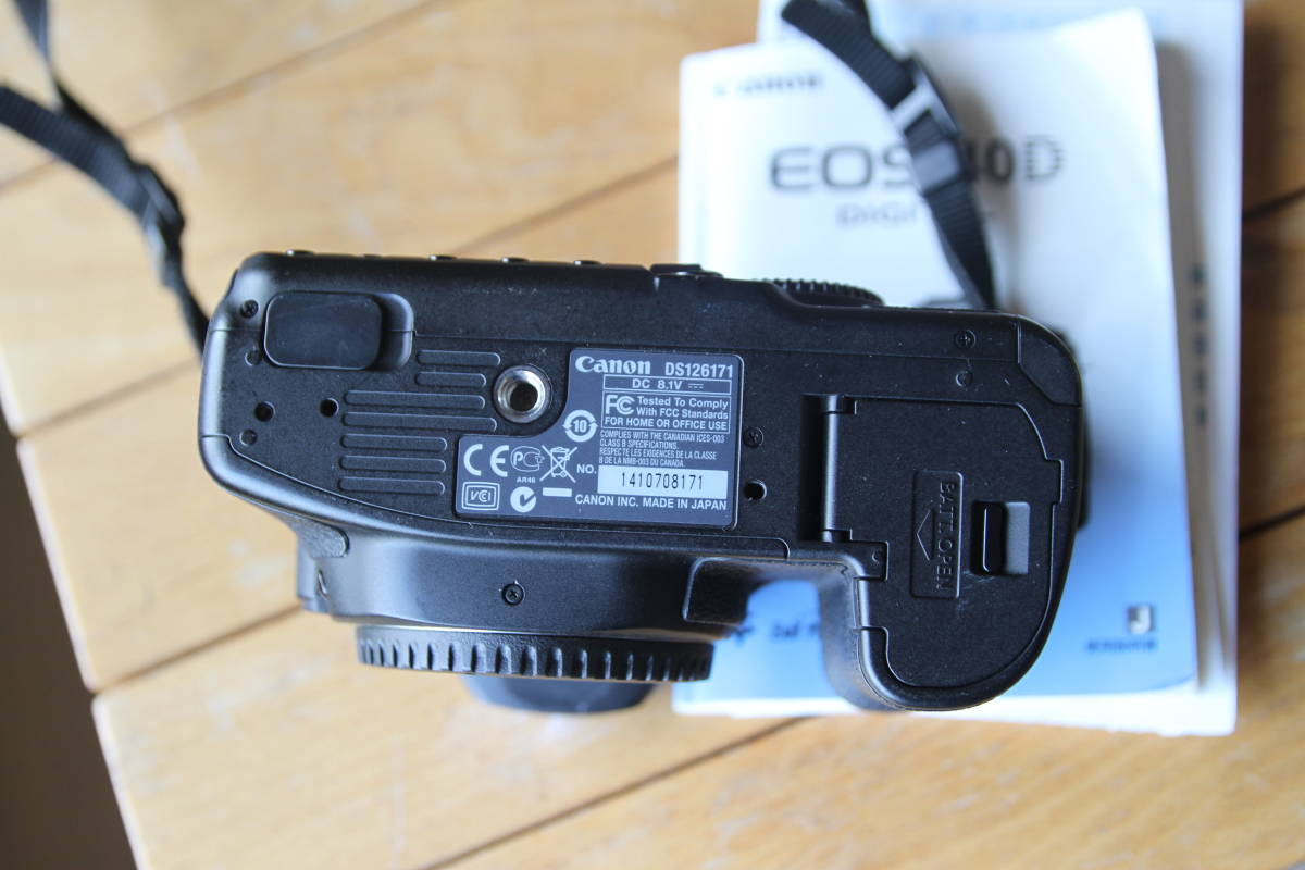 CANON キャノン EOS40D ボディ 純正バッテリーグリップ付 カメラ