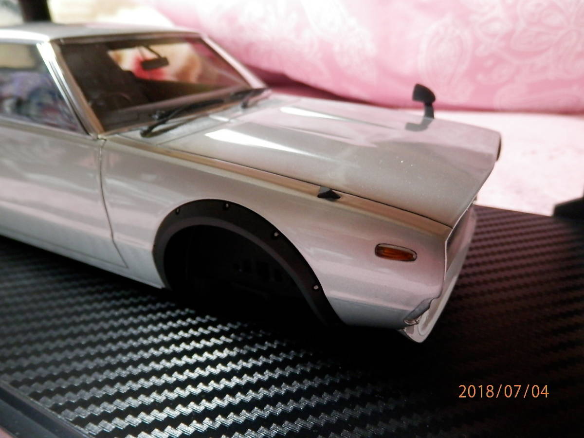 IG イグニッション 1/18 ケンメリGT-R ジャンク シルバー | GT-R」の