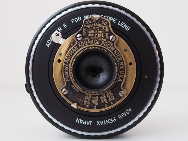 ☆珍品☆ コダック ベス単 フード外し ソフトフォーカスレンズ PENTAXヘリコイド接写リングK、マウントアダプター付き
