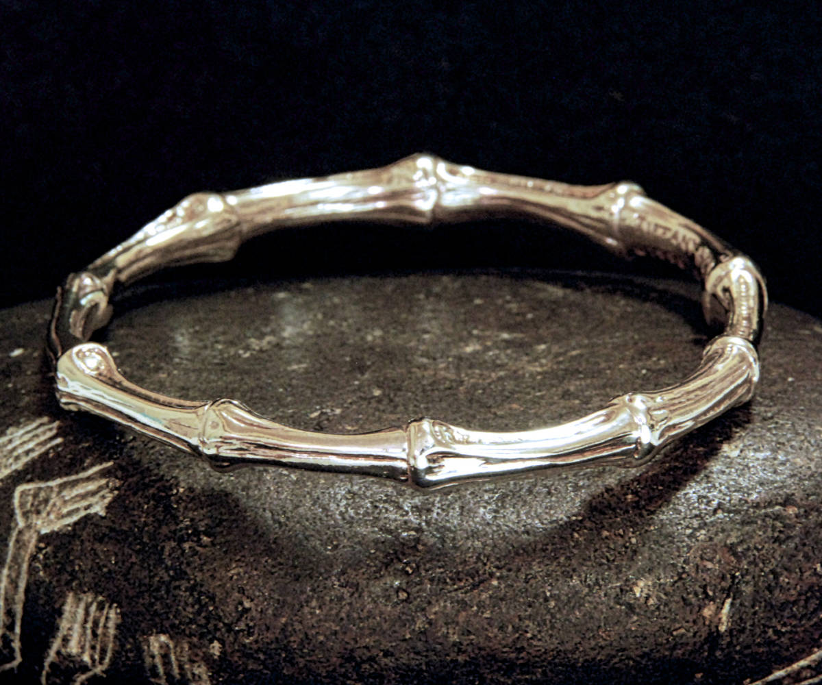 ☆TIFFANY & Co.ティファニー Made in Italy 正規美品「バンブー