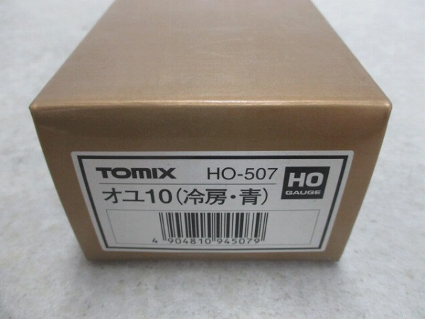 ジャンク TOMIX HO-507 オユ10 冷房・青 /鉄道模型 TOMIX オユ10 HO