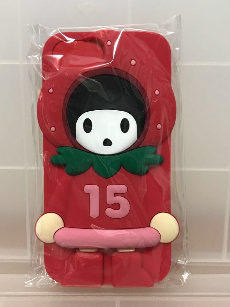 【未開封新品】YUKI Blink Blink ツアーグッズ 立体iPhone ケース 6/6S・7専用 ゆきんこ 15周年 いちご ユキ ライブ