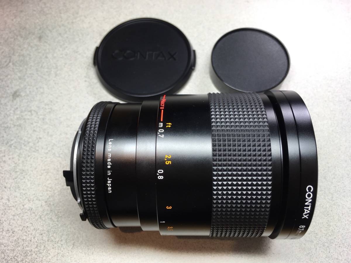 極美品 CONTAX Y/Cマウント Carl Zeiss Vario-Sonnar 3.4/35-70 T* コンタックス レンズ 動作確認済 防湿庫保管品 初期動作保証