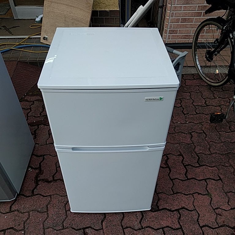 ♦YAMADA ノンフロン冷凍冷蔵庫【2017年製】YRZ-C09B1 YAMADA ノンフロン冷凍冷蔵庫 YRZ-C09B1 - メルカリ