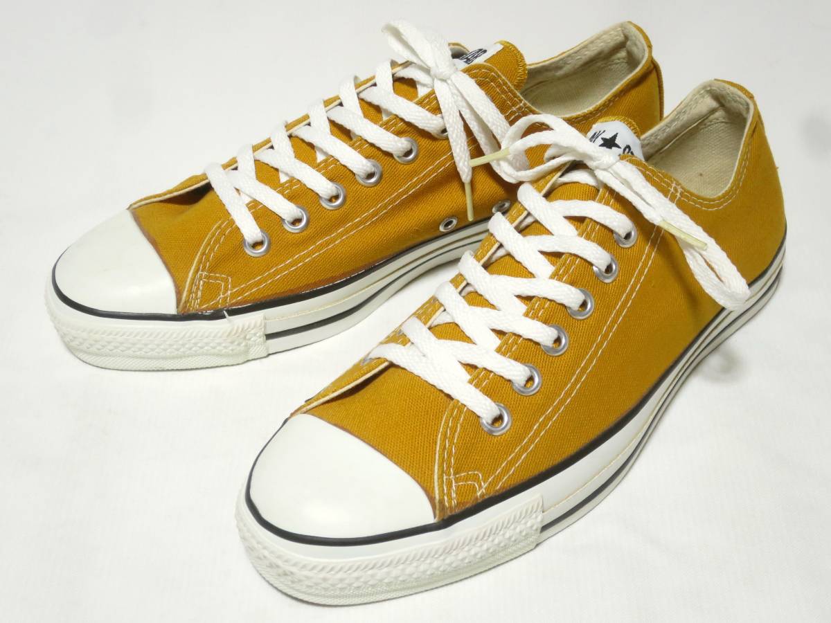最安値，格安 90s USA製 CONVERSE ALL STAR LOW コンバース オールスター マスタード US9.5 アメリカ製(28.0cm)｜売買されたオークション情報、yahooの商品情報をアーカイブ公開 - オークファン 28.0cm