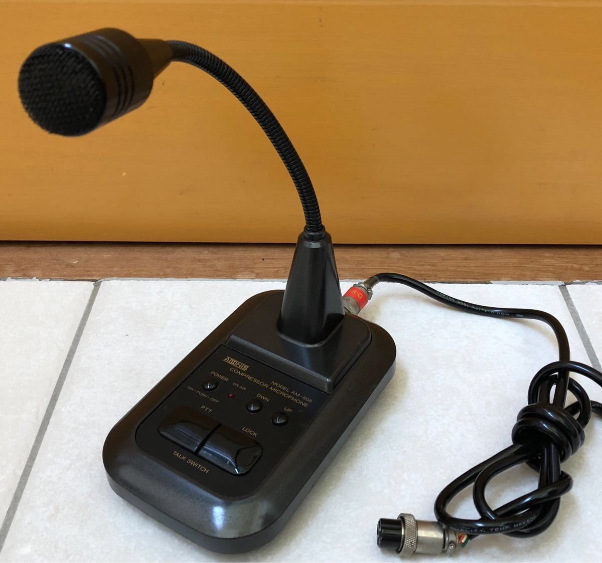 アドニス AM-508 AM-508E スタンドマイク マイクコンプレッサー搭載