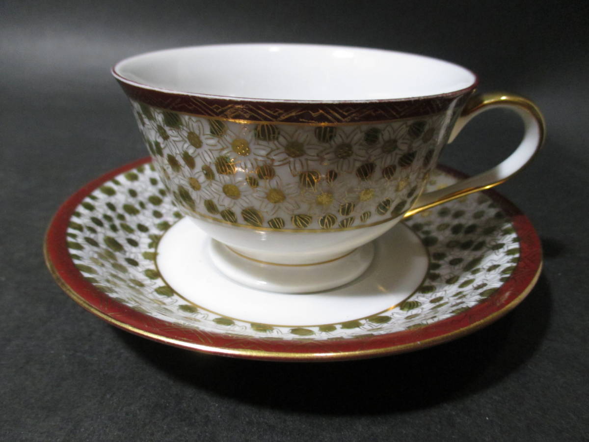 カップ&ソーサー／◇金彩鳳凰・碗皿(1客) 貴 