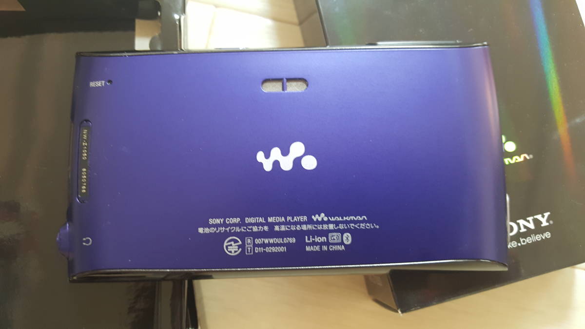 SONY ウォークマン Zシリーズ 16GB 　 NW-Z1050/BC