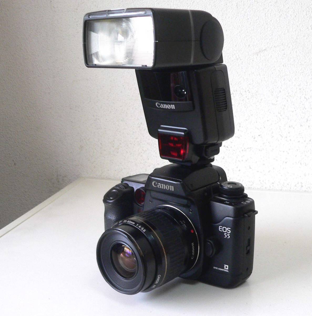 ★ CANON EOS 55 + EF35-80mm 1:4-5.6 + ストロボ540EZ ★
