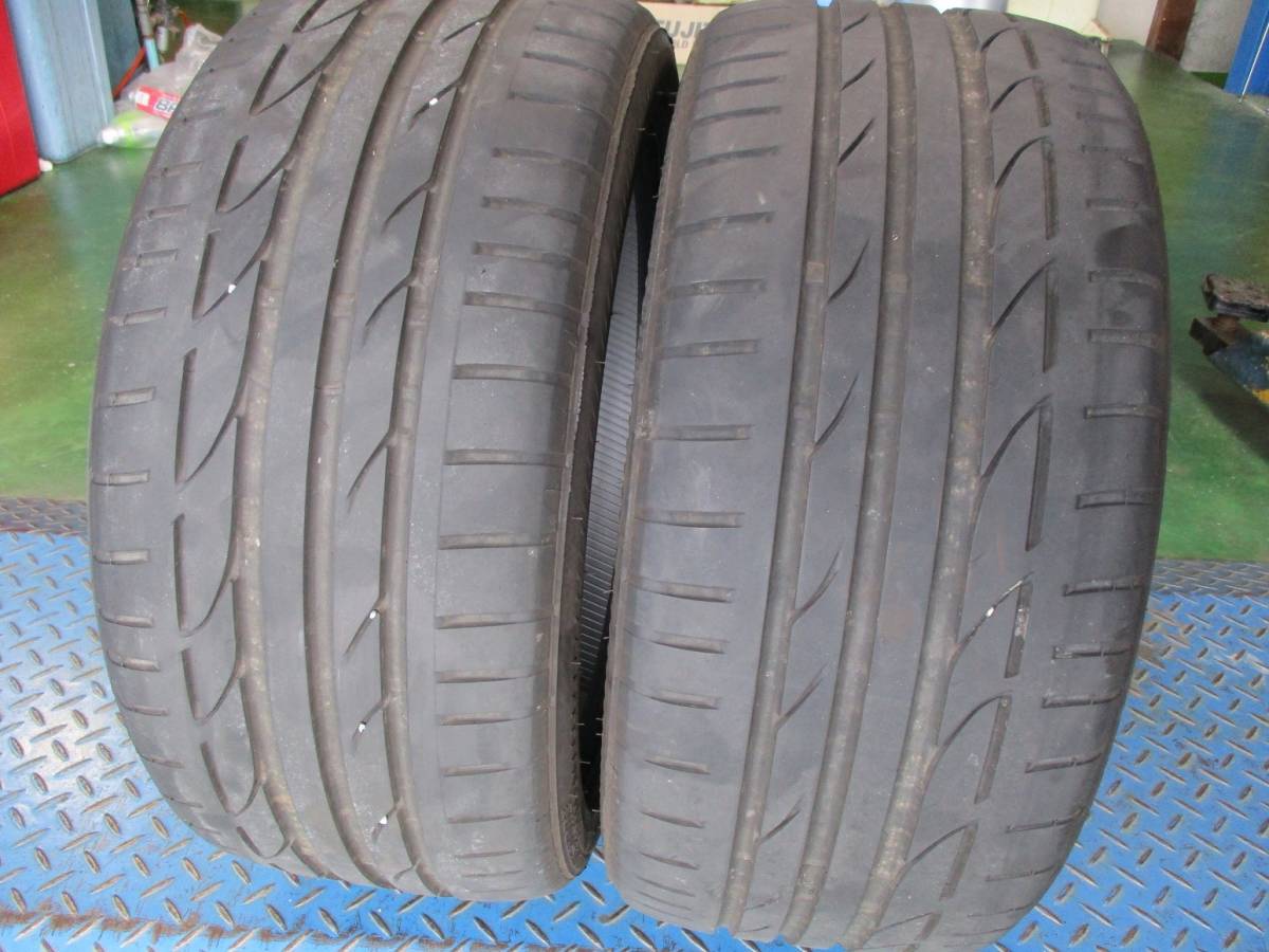 中古 245/40RF18 ブリヂストンPOTENZA S001 RFT 2本 ランフラット POTENZA