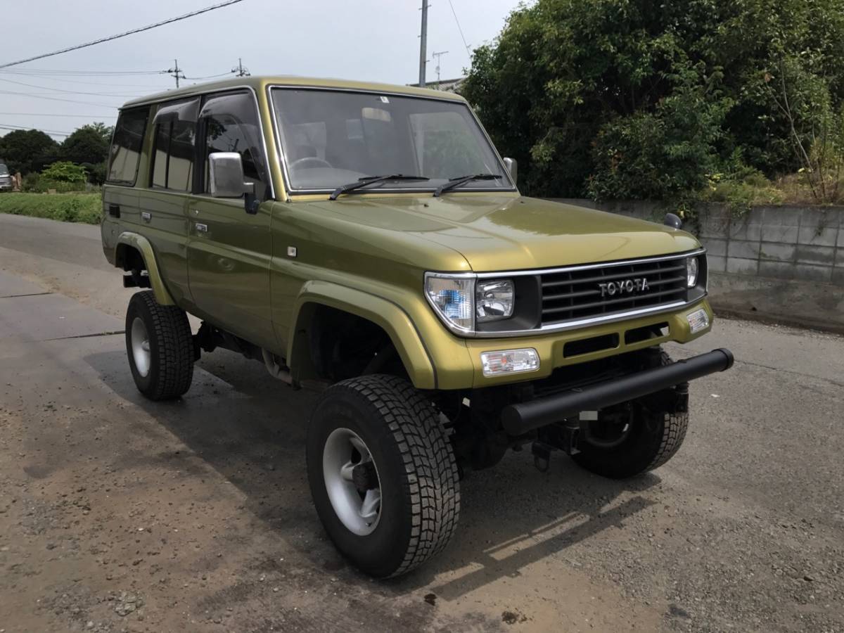 ランドクルーザープラド トヨタ ディーゼルターボ 車検 KZJ78W 公式 