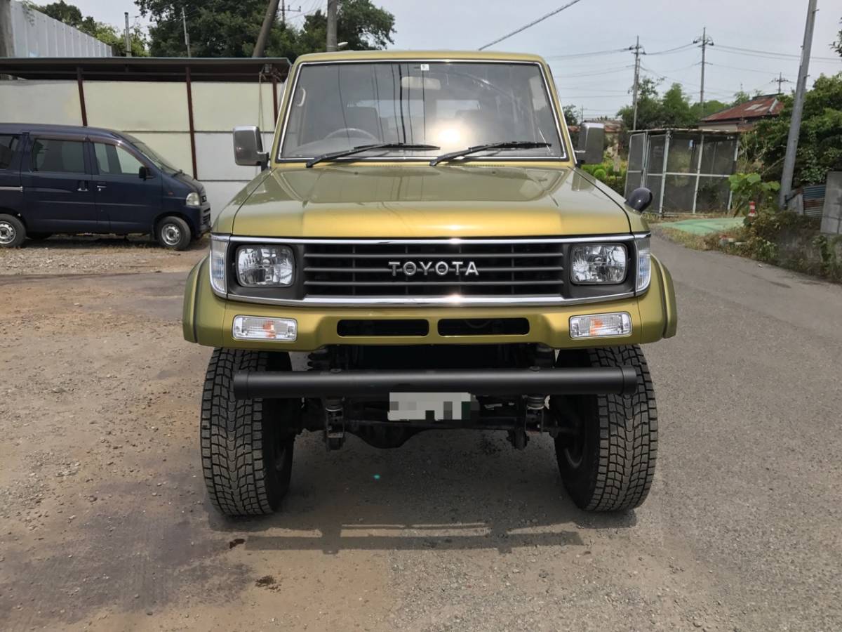 ランドクルーザープラド トヨタ ディーゼルターボ 車検 KZJ78W 公式 