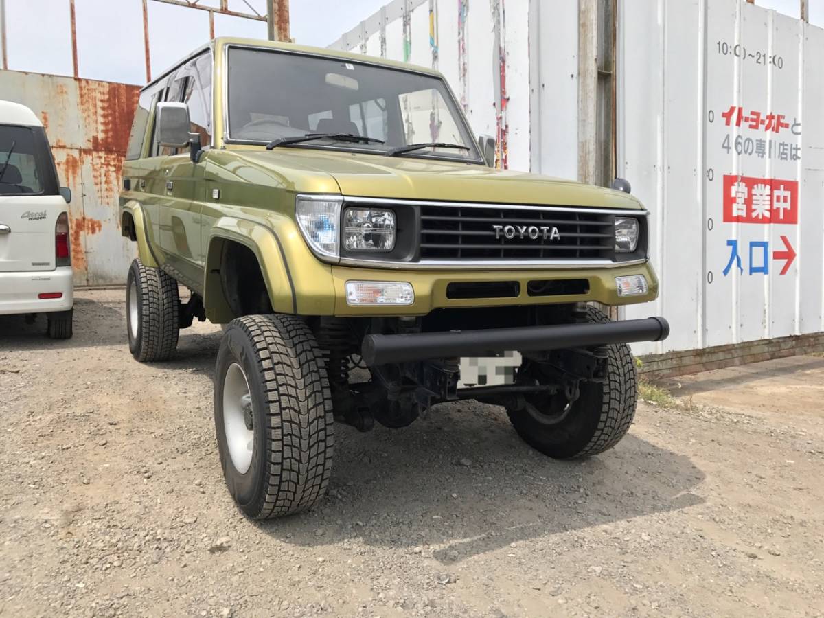 ランドクルーザープラド トヨタ ディーゼルターボ 車検 KZJ78W 公式 