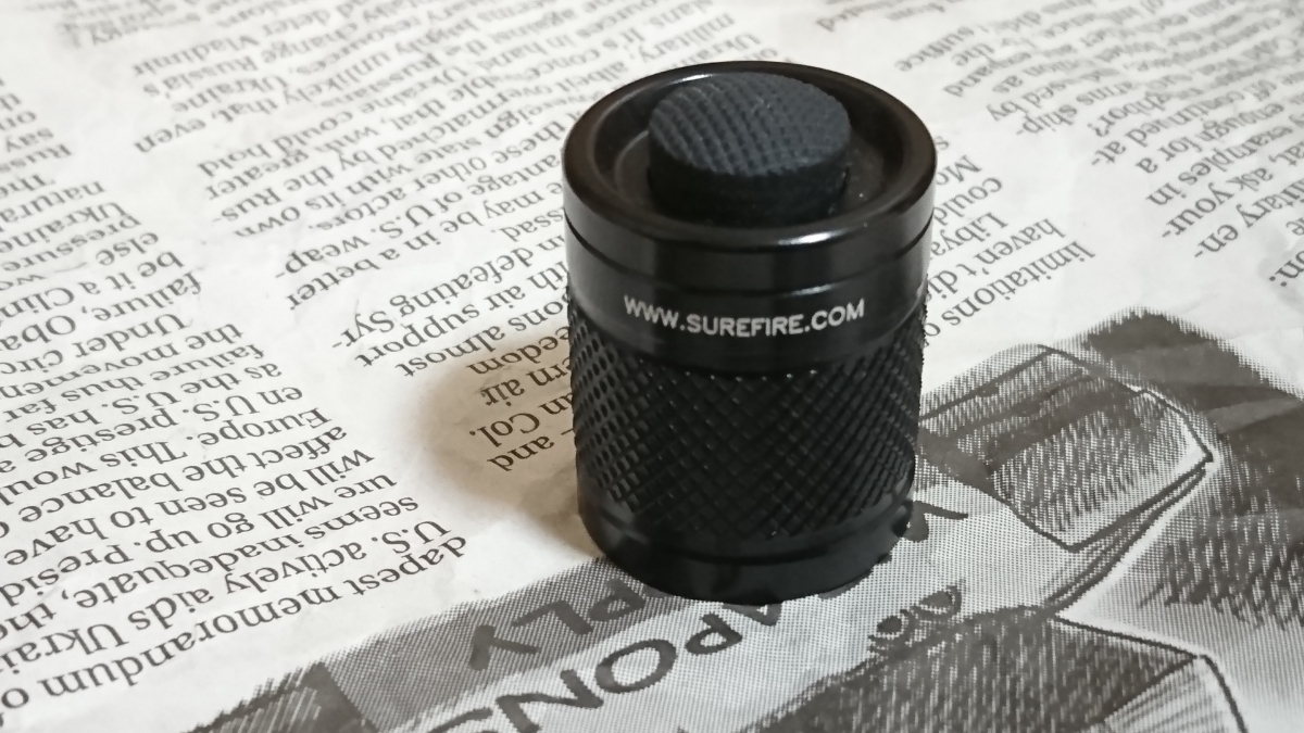 SUREFIRE 未使用SUREFIRE Z59 艶消しBKクリックオンスイッチ Z59 Click