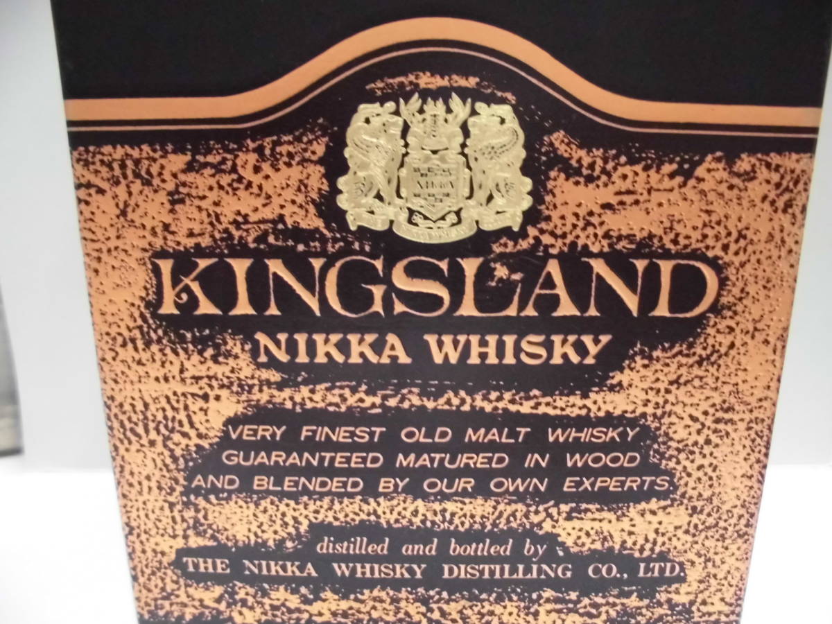 キングスランド 760ml ☆KINGSLAND プレミア 未開封 ニッカウイスキー 
