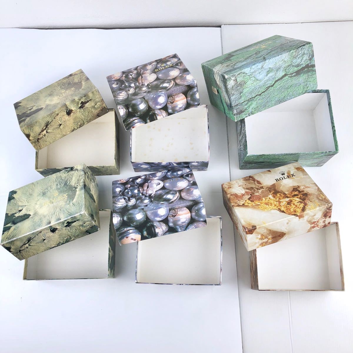 ロレックス純正ケース まとめ売り 41個 赤 緑 時計 腕時計 腕時計用 レディース メンズ