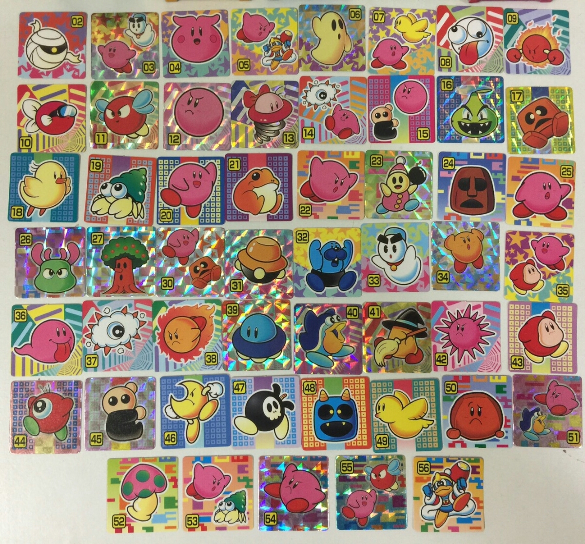 レア　カービィ ブロックボール 15枚セット　レトロ　ブロスカード カービィのブロックボール ブロスカード まとめてセット キラ多数あり