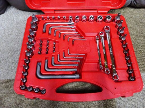 MAC TOOLS（マックツールズ） 62Pc.トルクス ソケット＆レンチセット 