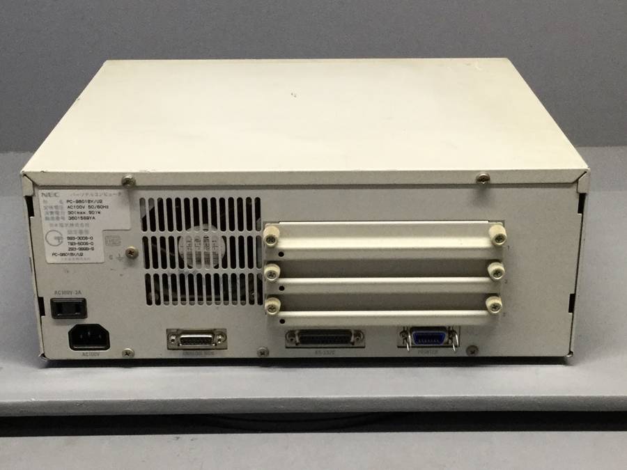 貴重 NEC PC-9801BX/U2 旧型PC□現状品 | OBOZ.INFO
