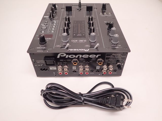 Pioneer パイオニア DJミキサー DJM-400 ≡ 53737-3