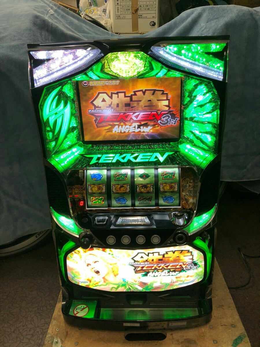 山佐 スロット実機鉄拳3☆エンジェルバージョン パチスロ鉄拳 山佐 スロット実機鉄拳3☆エンジェルバージョン パチスロ鉄拳