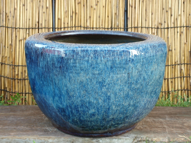 睡蓮鉢 火鉢 めだか鉢 めだか（種類（植木鉢）睡蓮鉢）の通販 軽くて