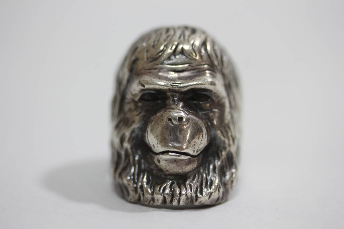 クレイジーピッグ エイプ×クレイジーピッグ APE 別注スカルリング 