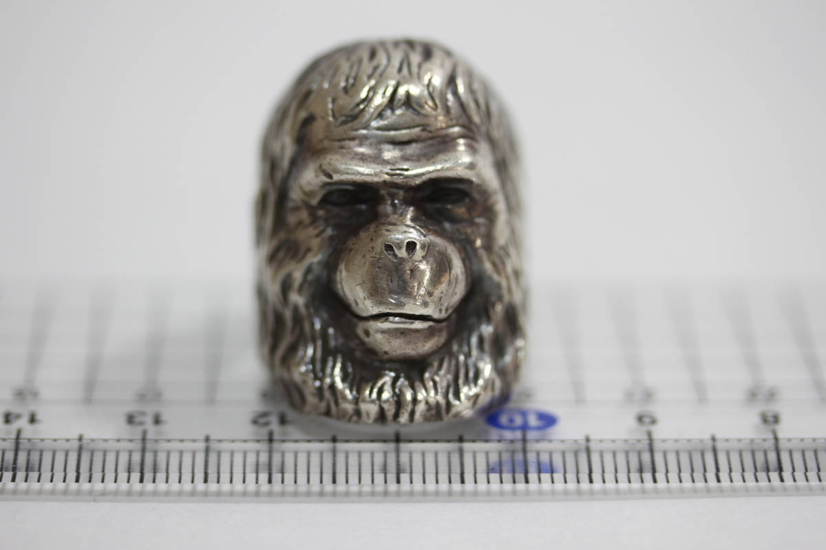 クレイジーピッグ エイプ×クレイジーピッグ APE 別注スカルリング 