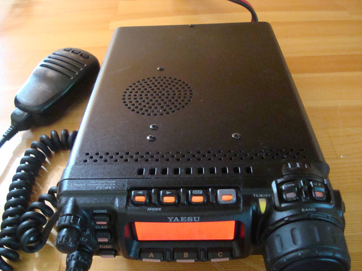YAESU YAESU FT-857 難ありジャンク品 FT-857 部品取り用 ジャンク