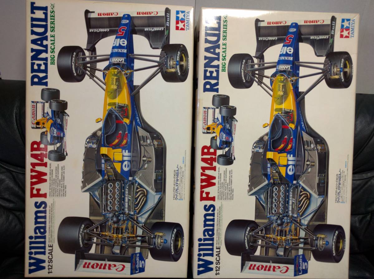 タミヤ 1/12 ウイリアムズ FW-14B ルノー N.マンセル R.パトレーゼ '92