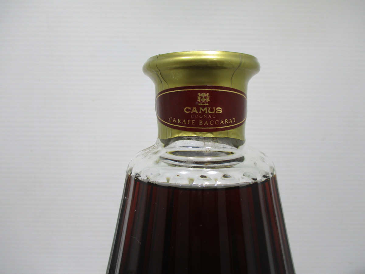 1円～古酒》カミュ CAMUS カラフェ バカラ クリスタル ボトル