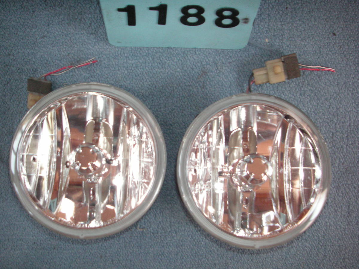 T1188:ミラ ジーノ/L700S③ミニライト用 フォグランプ(白) 中古品