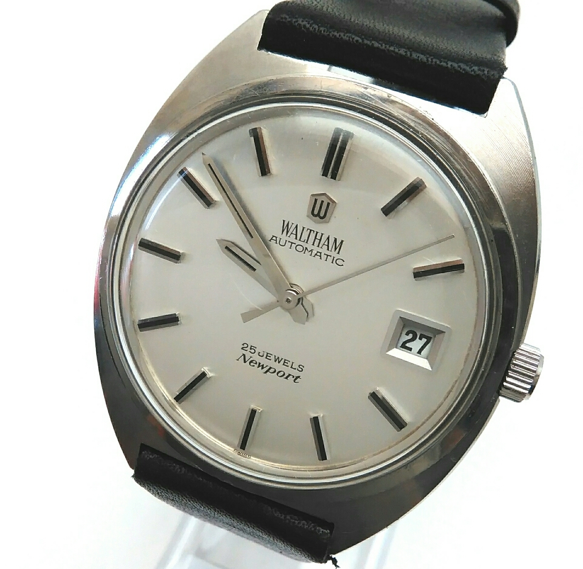 WALTHAM ウォルサム Newport ニューポート オートマチック 自動巻き 動作品 25Jewels 25石 腕時計 