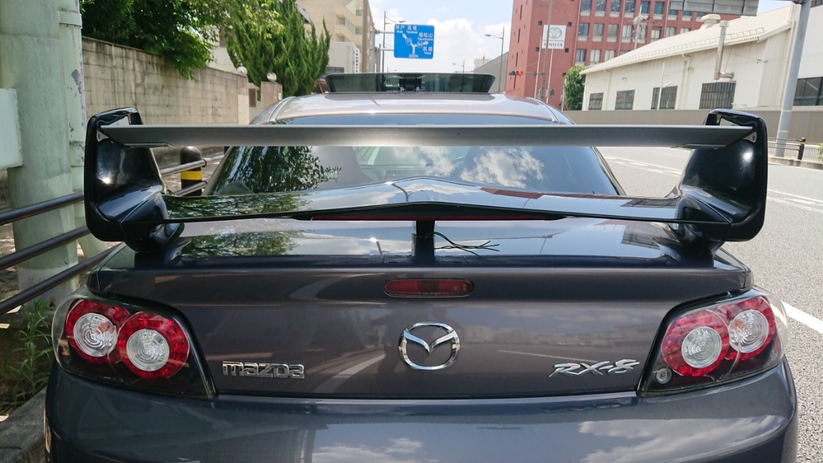 ランエボ6 リア ウイング スポイラー RX-8 RX-8 ⁄ SE3P エアロテック