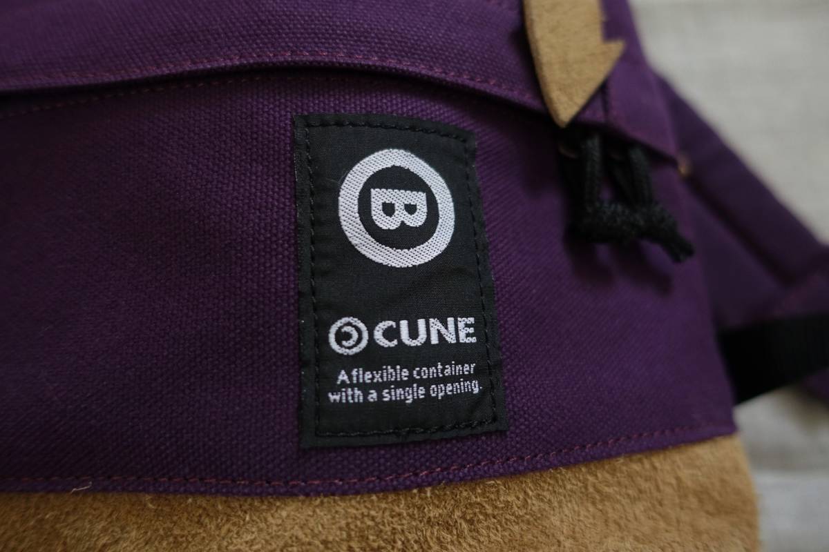 CUNE キューン リュック バックパック ブラック うさぎ 黒 刺繍 