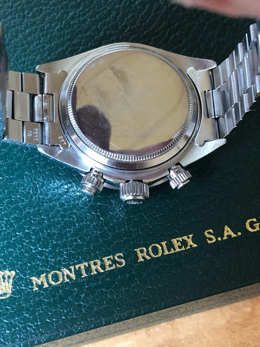 バルジュー72 Rolex 6263 デイトナ カスタム　ポールニューマン ロレックス 6263 ポールニューマンデイトナ表記カスタムパーツセット