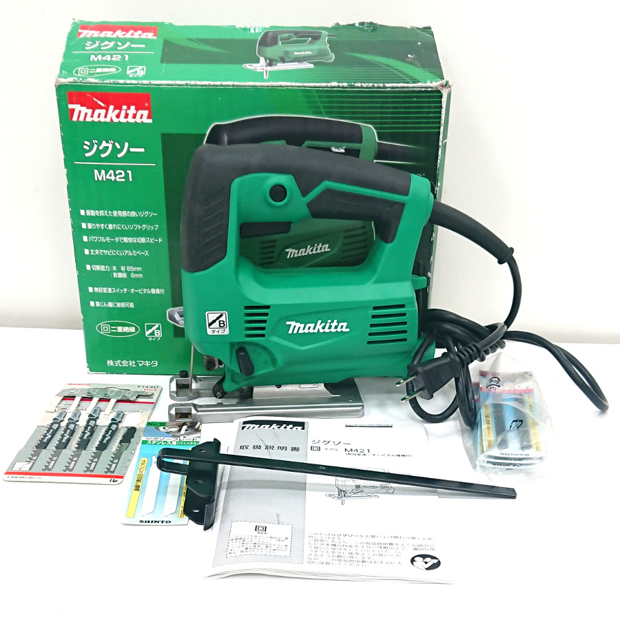 makita マキタ M421 ジグソー 13年製 中古 ジグソー - | DIY MAKITA