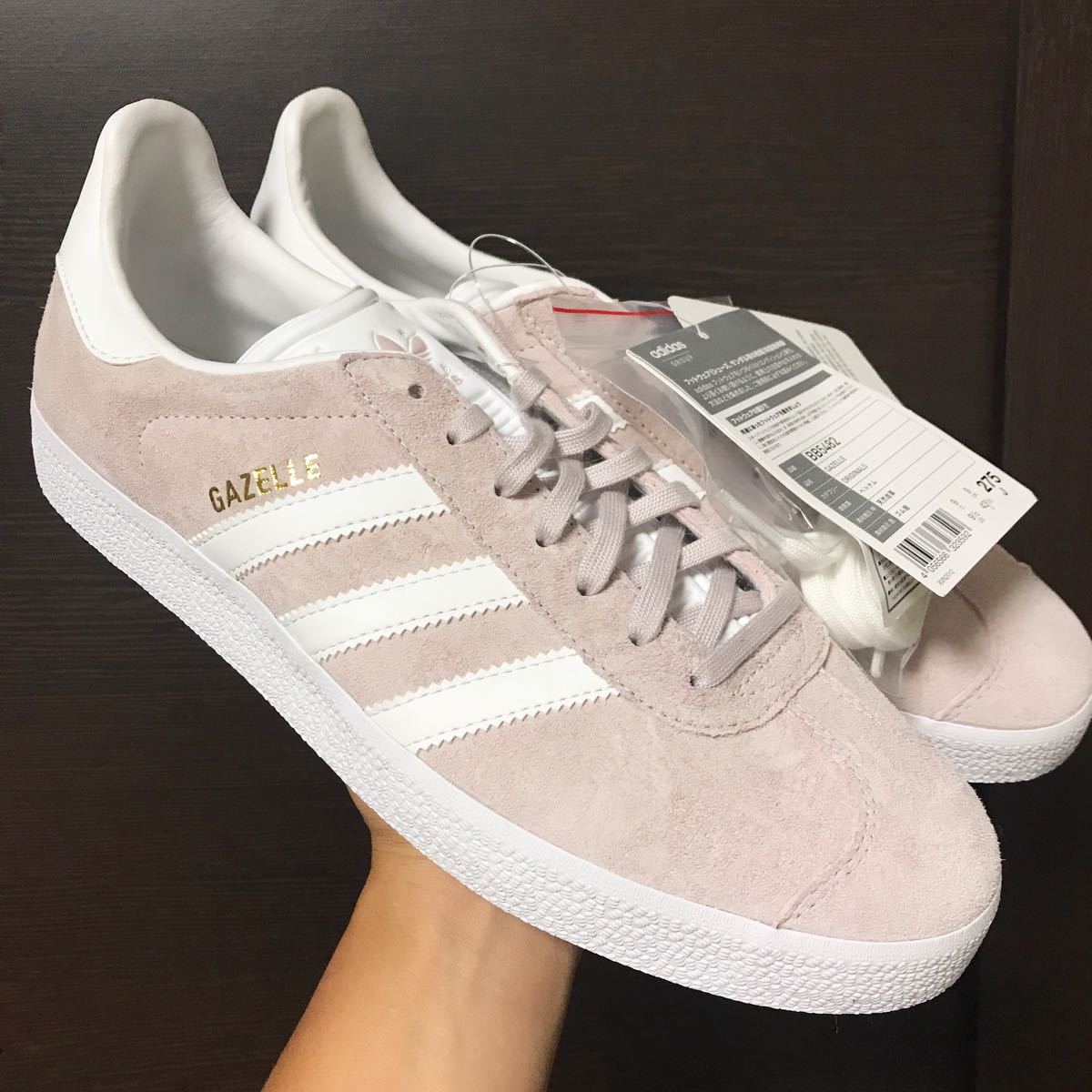 2026年最新Yahoo!オークション ガゼル -アディダス ガゼル(27.5cm)の中古品 adidas GAZELLE アディダス Originals 27.5の中古品・新品・未使用 27.5の中古品・新品 gazelle -adidas -ガゼル インドア スニーカー コアホワイト×グレーワン