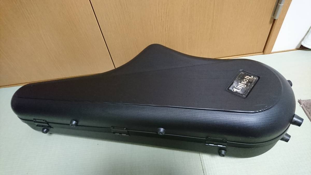 アルトサックス フライトケース ユニゾン Unison 美品 UNISON