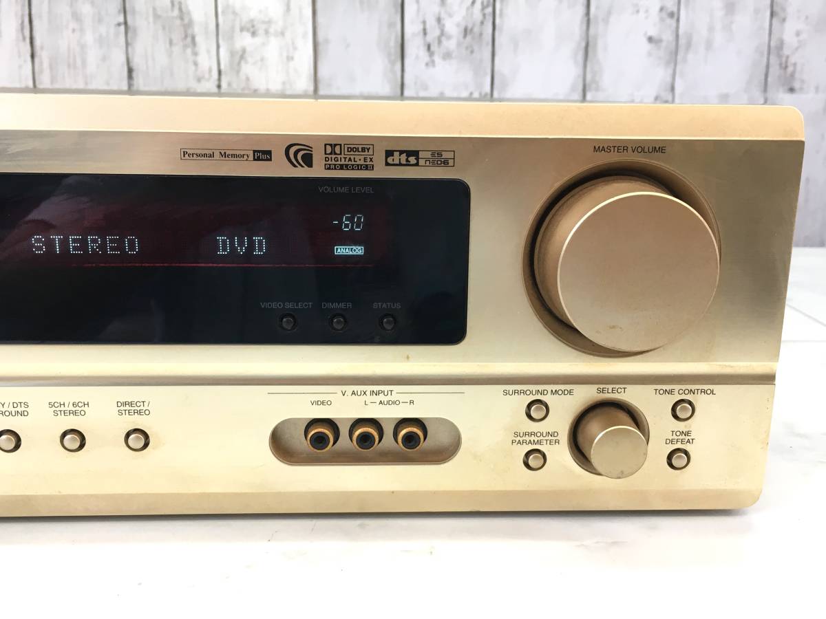 デノン DENON AVサラウンドアンプ AVC-1580 動作OK リモコン付き 希少 