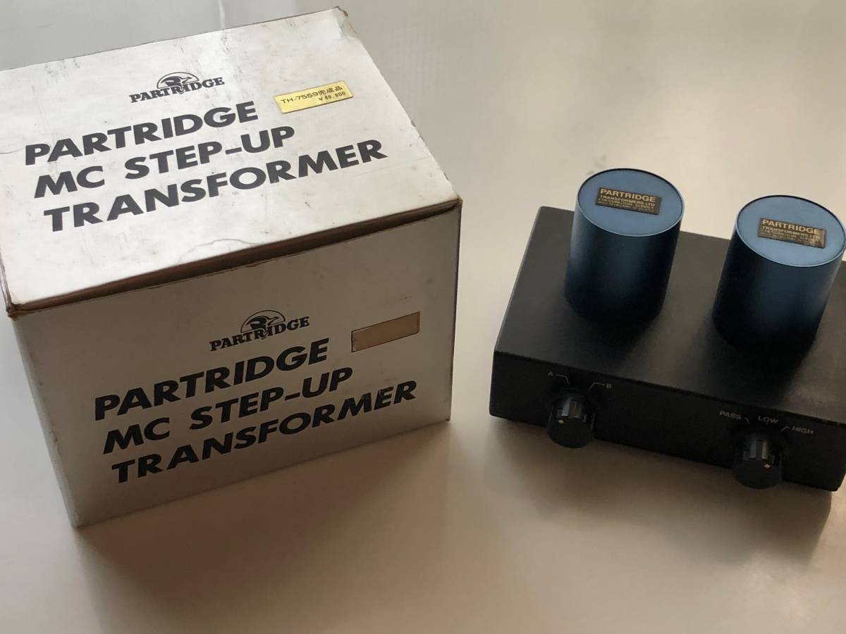 【人気定番，品質保証】 PARTRIDGE MC STEP-UP TRANSFORMER TH-7559(ターンテーブル)｜売買されたオークション情報、yahooの商品情報をアーカイブ公開 - オークファン その他