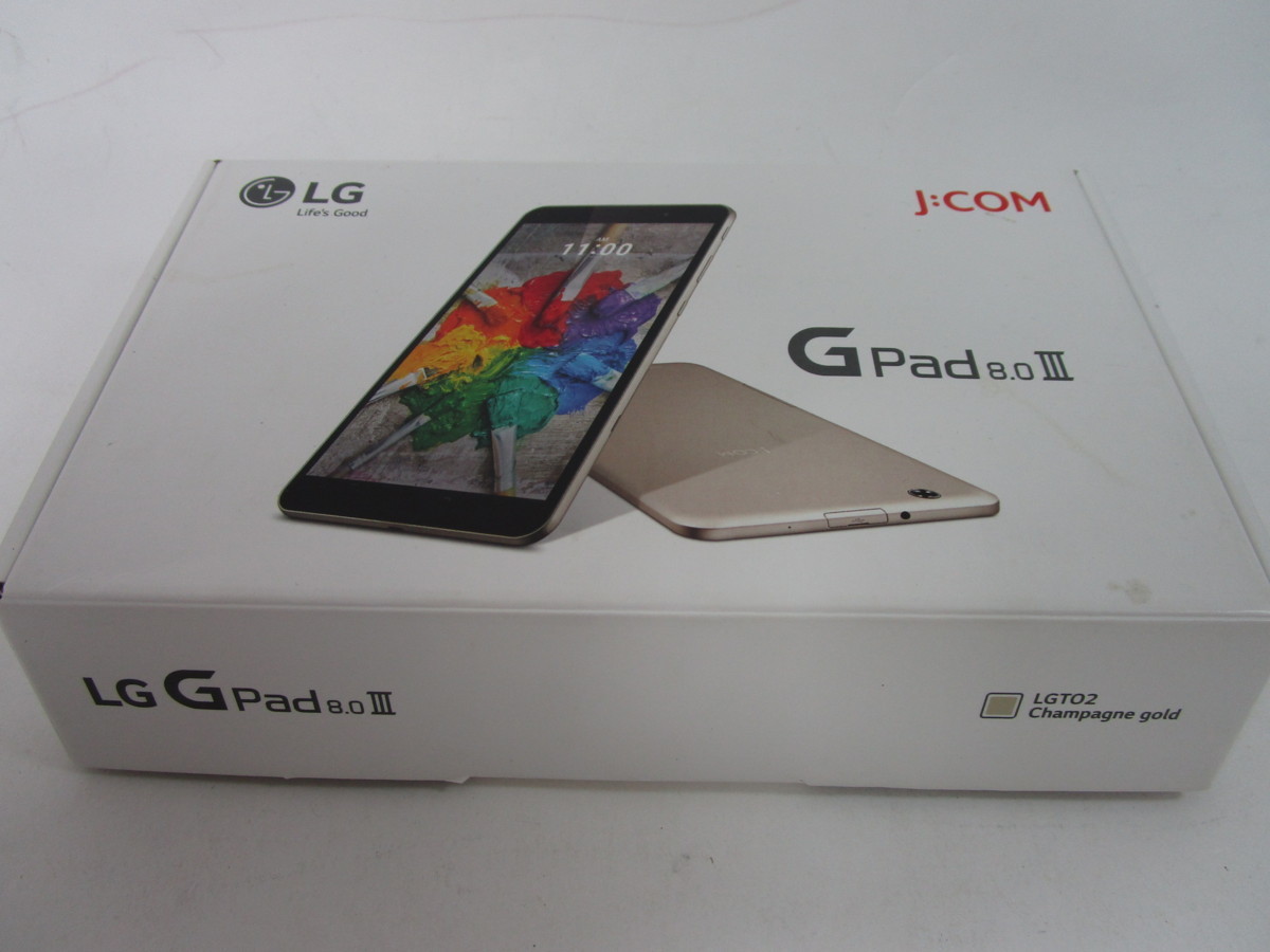 LG GPad8.0 Ⅲ　JCOM版 中古品】J:COM LG GPad8.0Ⅲ LG GPad8.0 Ⅲ JCOM版 【公式通販】