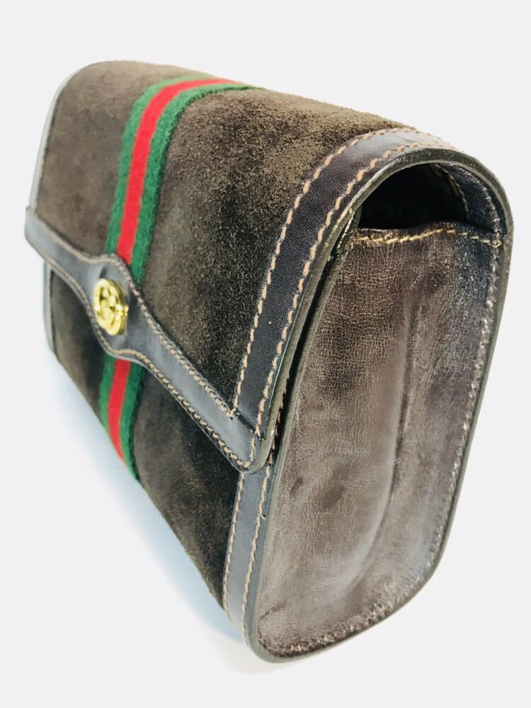 GUCCI グッチ オールドグッチ クラッチバッグ セカンドバッグ ポーチ ヴィンテージ GUCCI オールドグッチ セカンドバッグ オールド GG柄 クラッチバッグの通販