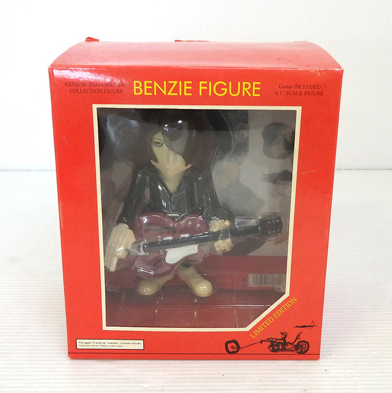 浅井健一 BENZIE FIGURE フィギュア 未開封 BENZIE FIGURE 浅井健一 ベンジー フィギュア BLANKEY JET CITY CD欠品